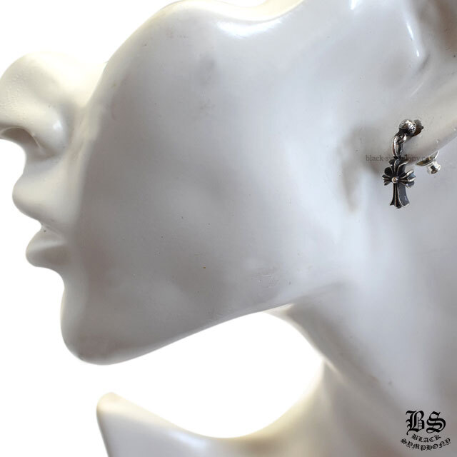 クロムハーツタイニースタックCHクロスドロップピアス|クロムハーツ  