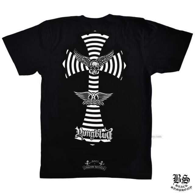 ★SATORU★！新品クロムハーツ Foti chrome hearts クロムハーツTシャツ Foti エアロスミスコラボTシャツ|クロムハーツ