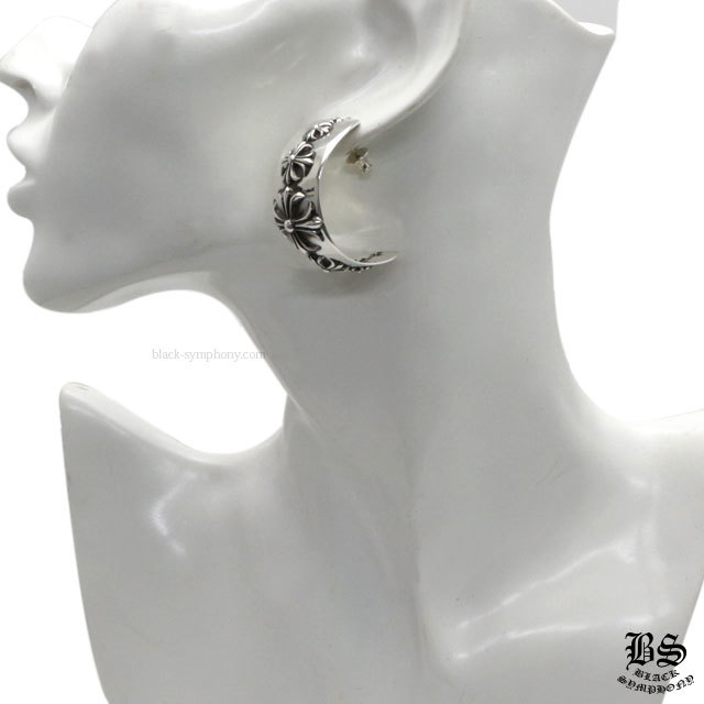 クロムハーツCHプラスワイドフープピアスラージ|クロムハーツ通販専門  