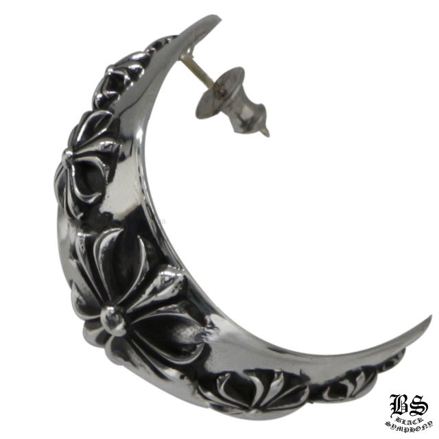 クロムハーツCHプラスワイドフープピアスラージ|クロムハーツ通販専門  