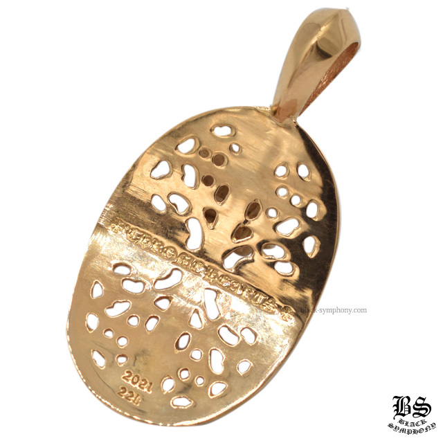 クロムハーツクラシックオーバルペンダント22K(ネックレス