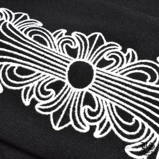 クロムハーツカシミヤパーカー ダガー&クロスボールジップアップ