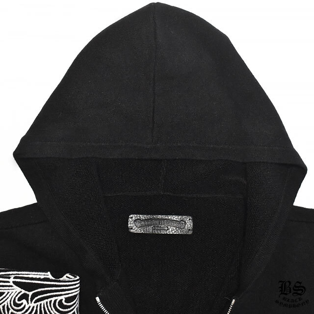 クロムハーツカシミヤパーカー ダガー&クロスボールジップアップ