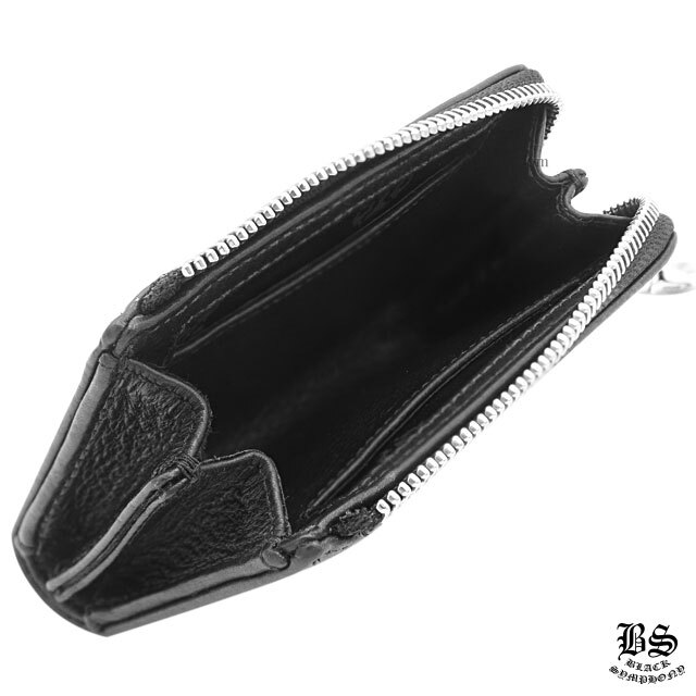 クロムハーツミニポーチCHプラスパッチwithクリップチェーンウォレット  