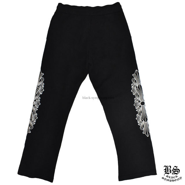 クロムハーツスウェット パンツ フローラルクロス カシミヤ|クロム