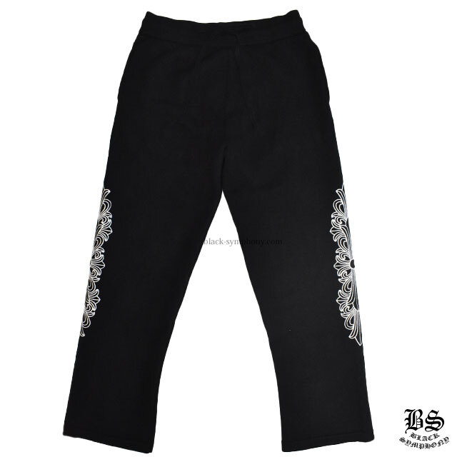 クロムハーツスウェット パンツ フローラルクロス カシミヤ|クロム