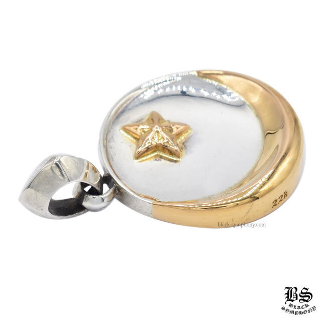 CHROME HEARTS クロムハーツ STAR+CRESCENT L チャーム CHROME HEARTS クロムハーツ STAR+CRESCENT METAL チャーム