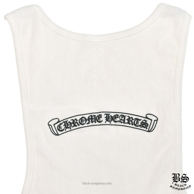 chromehearts】クロムハーツタンクトップ ネックロゴ
