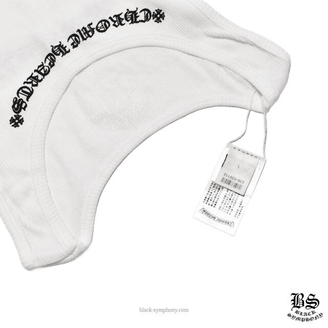 chromehearts】クロムハーツタンクトップ ネックロゴ