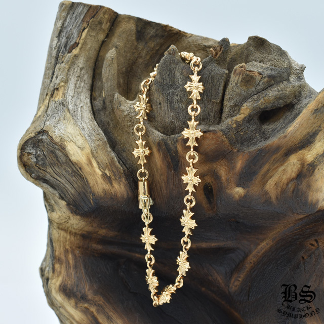 クロムハーツタイニーECHプラスブレスレット12リンク 22K|クロムハーツ  