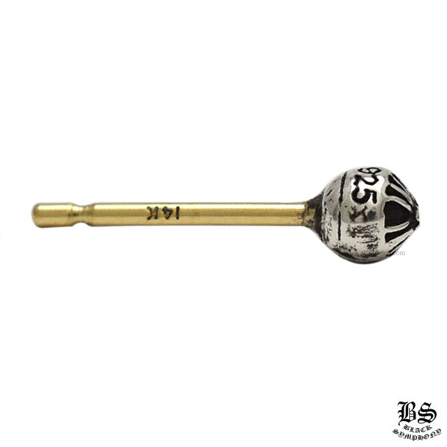 クロムハーツクロスボールミニスタッドピアス|クロムハーツ通販専門店  