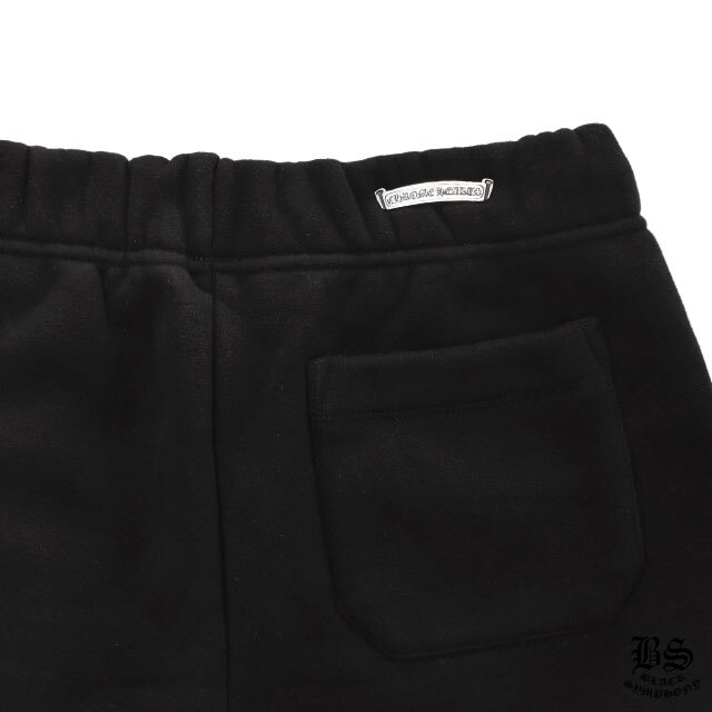 クロムハーツ スウェット ワイノット ウルトラヘビー ハーフパンツ クロムハーツハーフパンツ ウルトラヘビーCHブラック |クロムハーツ