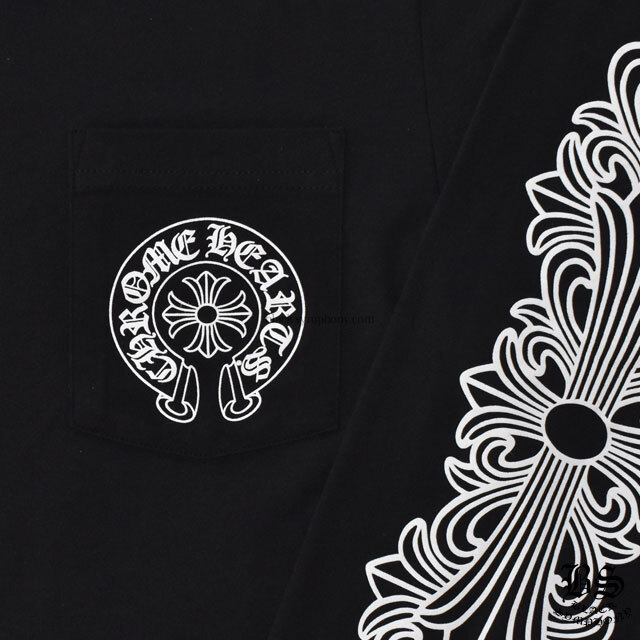 クロムハーツロングTシャツホースシューブラックマリブ限定|クロム