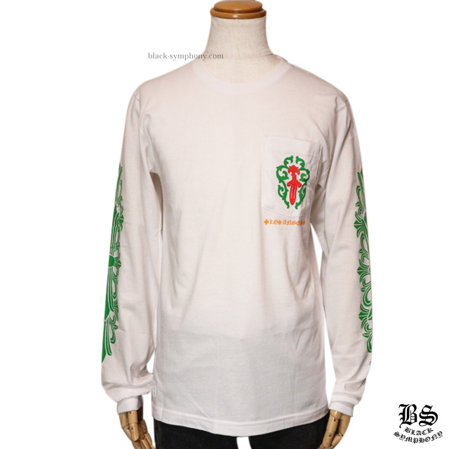 クロムハーツダガー＆フローラルクロスロサンゼルス限定ホワイト  