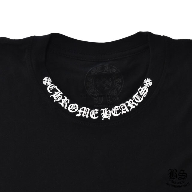 クロムハーツロングTシャツネックロゴブラック|クロムハーツ通販専門店