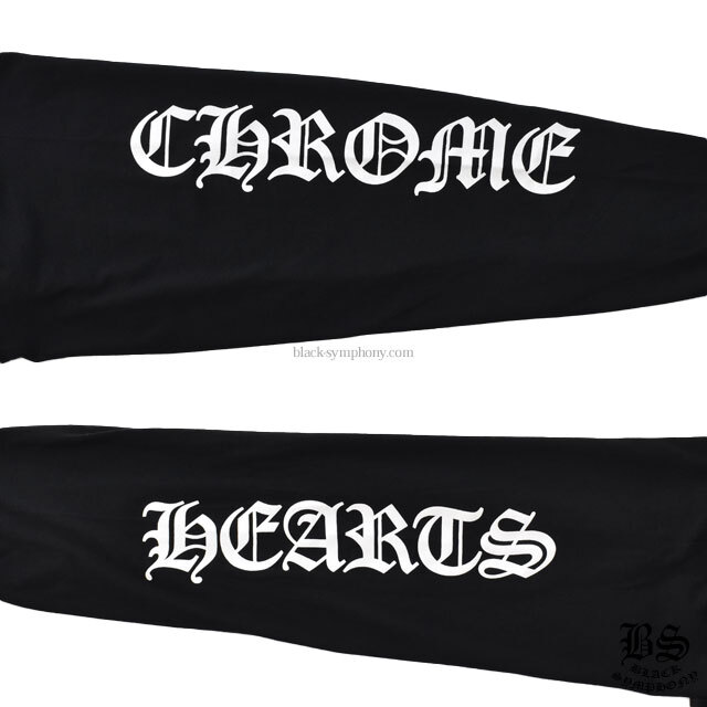 クロムハーツロングTシャツネックロゴブラック|クロムハーツ通販専門店