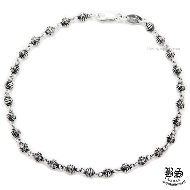 クロムハーツ タイニービーズチェーンブレスレット