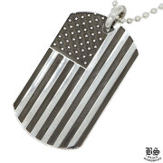 クロムハーツ アメリカンフラッグRSFUドッグタグ