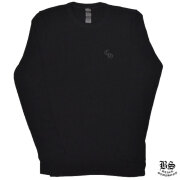 クロムハーツ ワッフルカットソー CH ロゴ ブラック