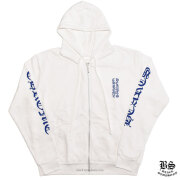 クロムハーツ パーカーダガージップアップ エンブレムブルー