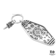 クロムハーツ ホテル キーリング ラージ with ダガー