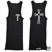 クロムハーツ タンクトップ Tバー＆クロス ブラック
