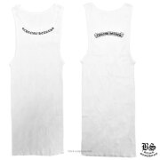 クロムハーツ タンクトップ ネックロゴ＆スクロールラベル ホワイト