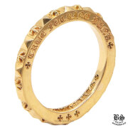 クロムハーツ TFPプラスパンクリング 22K