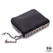 CHROME HEARTS (short財布) クロムハーツ ウェーブ ミニ ウォレット