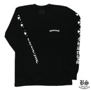 クロムハーツ ロングTシャツ 6CHプラス ブラック