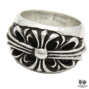 海外最新 chromehearts_floral_cross_ring アクセサリー