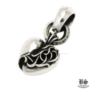 確実正規品　クロムハーツ　ハートモチーフ　ピアス 本体のみ 楽天市場】クロムハーツ 中古（モチーフハート）（ピアス｜メンズ