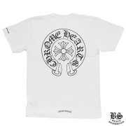 希少★送料無料【CHROME HEARTS】バインハート Tシャツ NY限定 Chrome Hearts New York Exclusive Horseshoe Short Sleeve T