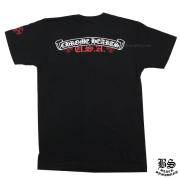 クロムハーツメンズハーフスリーブポケットTシャツホースシュー