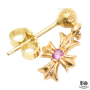 クロムハーツタイニーTFLフープピアス22K|クロムハーツ通販専門店