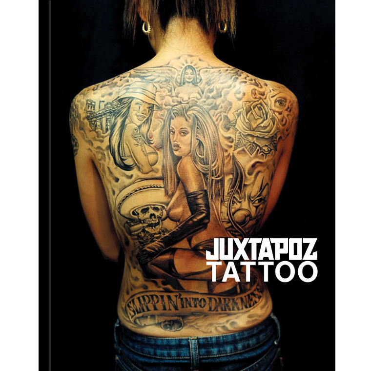 JUXTAPOZ（ジャクスタポズ） Tattoo（タトゥー）　ハードカバーブック