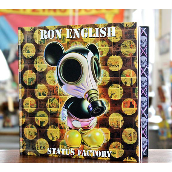 Ron English( ロン・イングリッシュ)　Status Factory（ステータス・ファクトリー） 作品集（ハードカバー）
