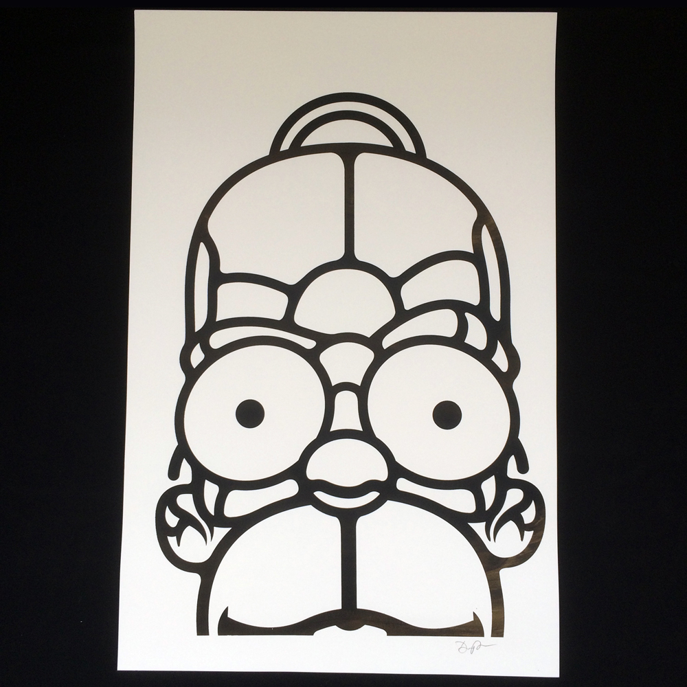 David Flores(デイビッド・フローレス)　REMOH シルクスクリーンポスター