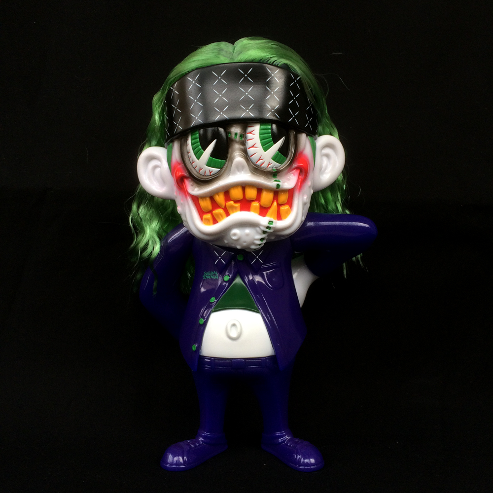 Suicidal Tendencies x BlackBook Toy（スイサイダル・テンデンシーズ）　SKUM-kun 10インチフィギュア Supervillain Edition