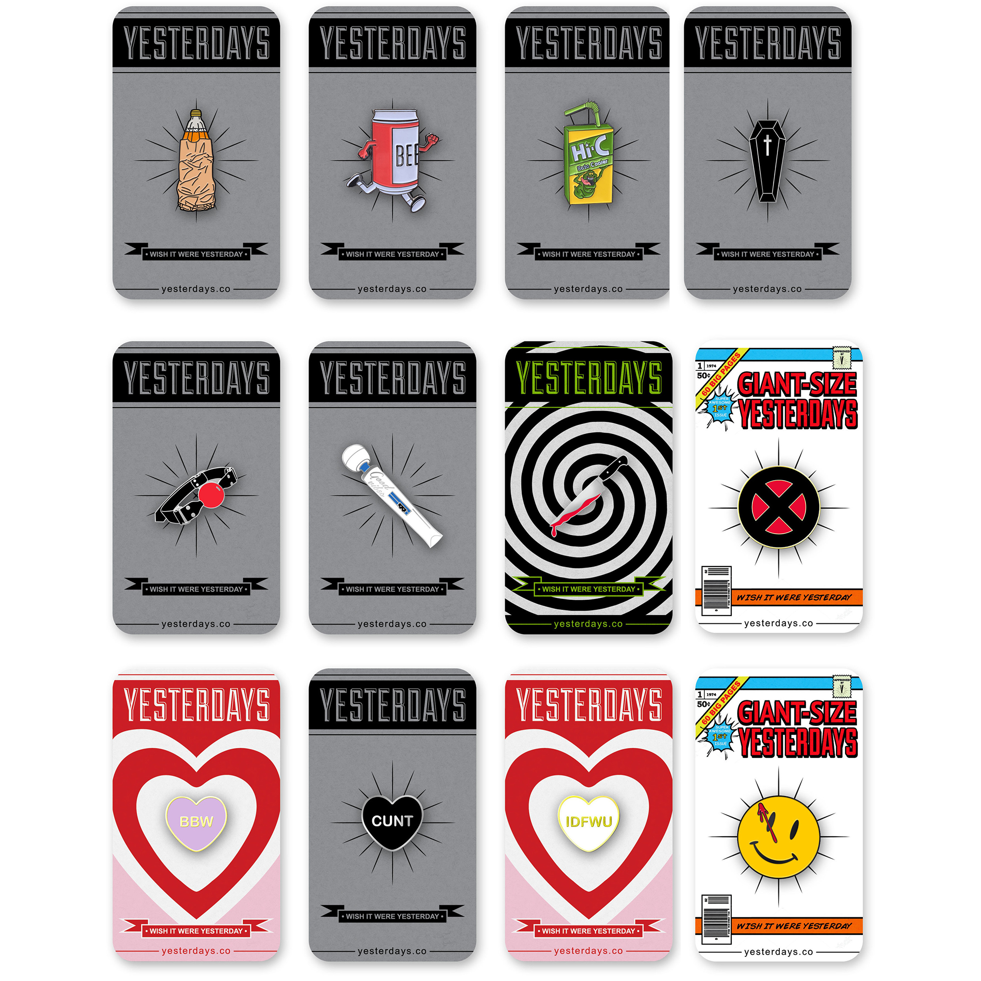 Yesterdays Co ピンズ1個単位