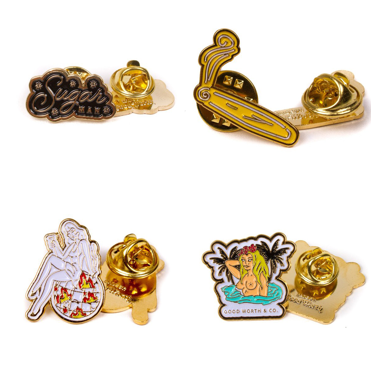 Good Worth&Co.（グッドワース&Co.） Pins 1個単位