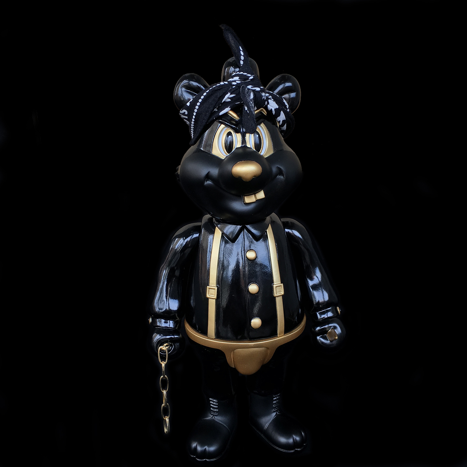 Frank Kozik x BlackBook Toy:A Clockwork Carrot Dim 11インチフィギュア Thug Life Edition