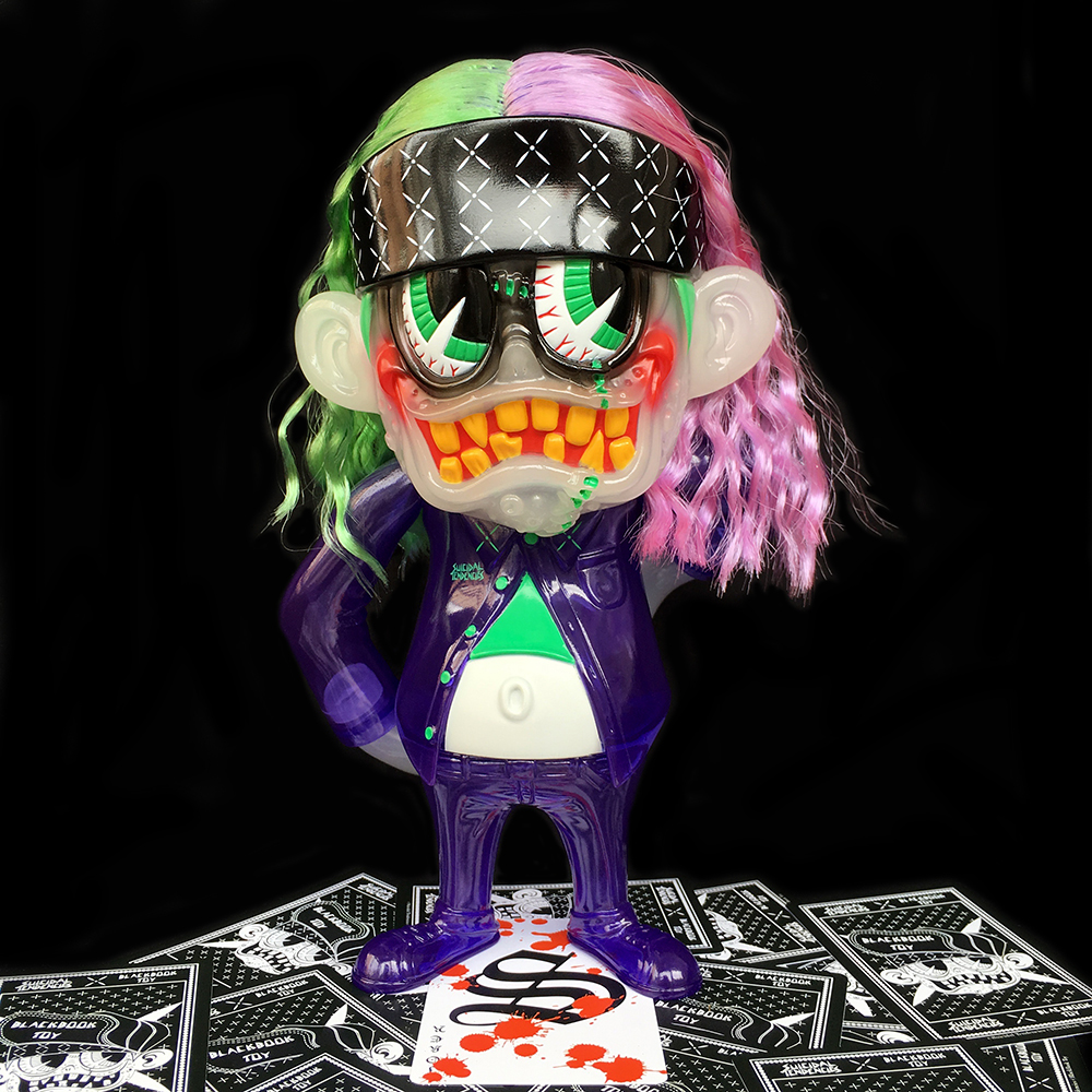 Suicidal Tendencies x BlackBook Toy（スイサイダル・テンデンシーズ）　SKUM-kun 10インチフィギュア Supervillain 2nd Edition