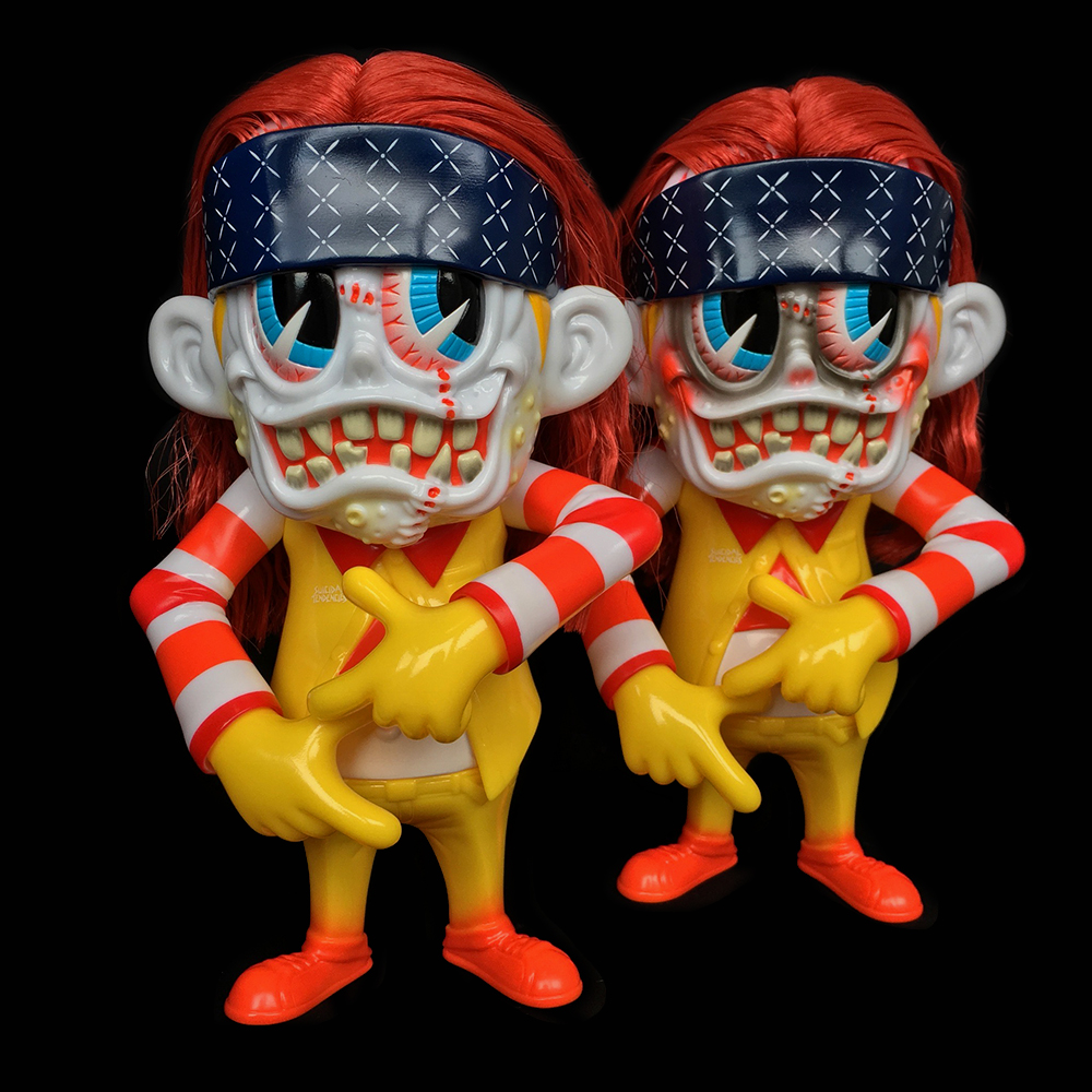 Suicidal Tendencies x BlackBook Toy（スイサイダル・テンデンシーズ）　SKUM-kun 10インチフィギュア MC Psycho edition