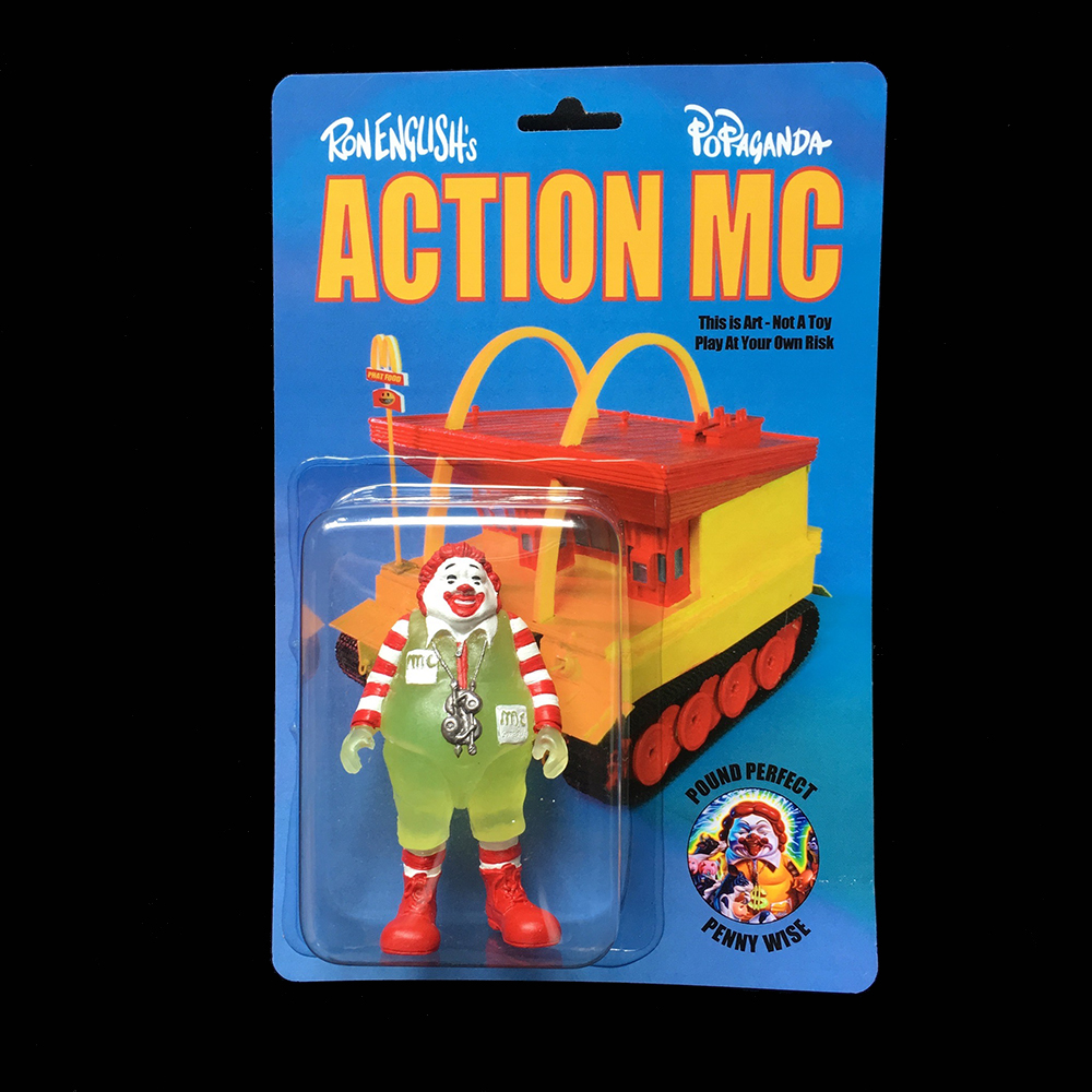 Ron English:ACTION MC GID