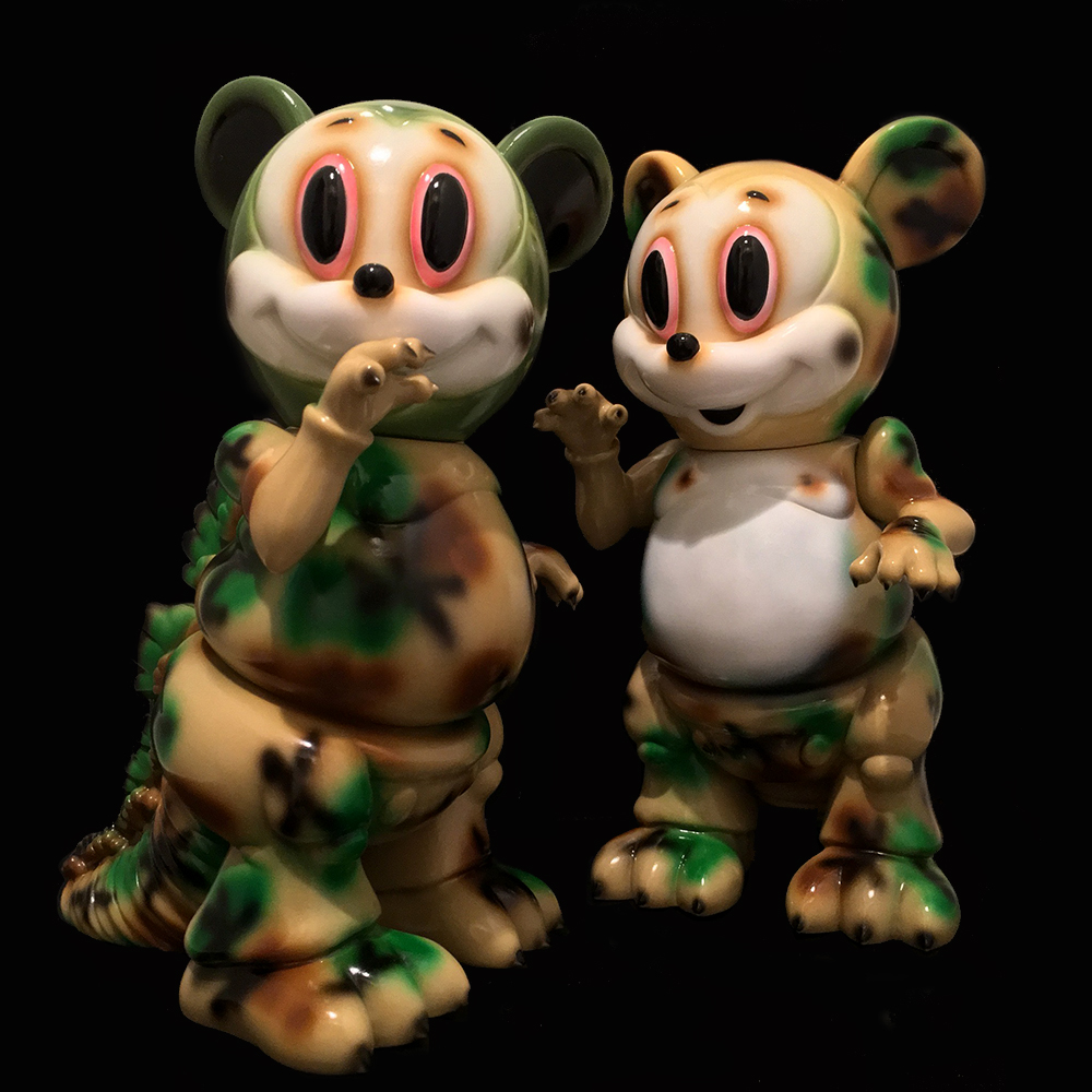 Ron English x BlackBook Toy( ロン・イングリッシュ)　Mousezilla Camo