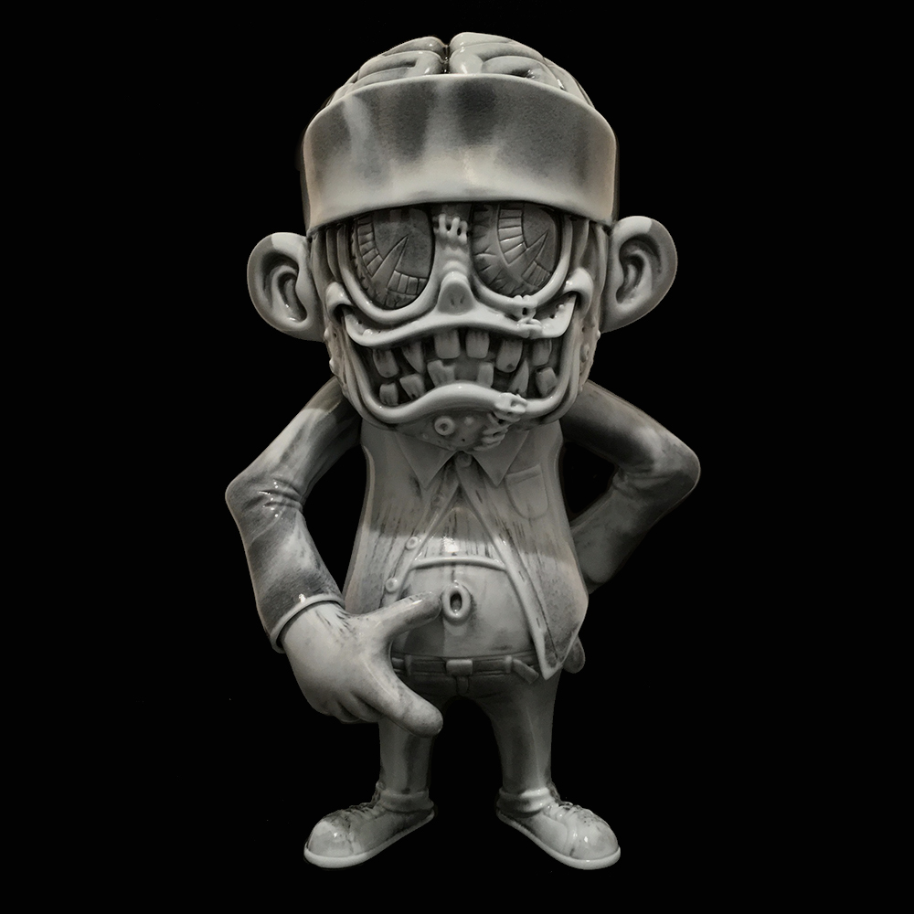 Suicidal Tendencies x BlackBook Toy（スイサイダル・テンデンシーズ）　SKUM-kun 10インチフィギュア Sludge edition