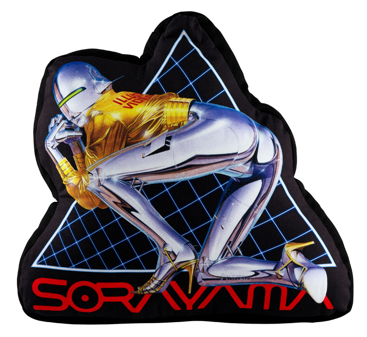 Hajime Sorayama:Sexy Robot Plush Cushion