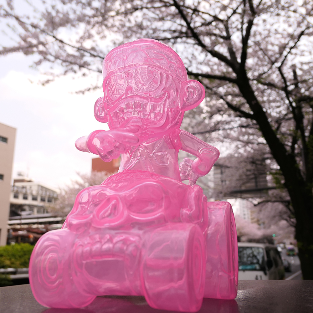 Suicidal Tendencies x BlackBook Toy:SKUM-kun on HELL RIDE Sakura Clear