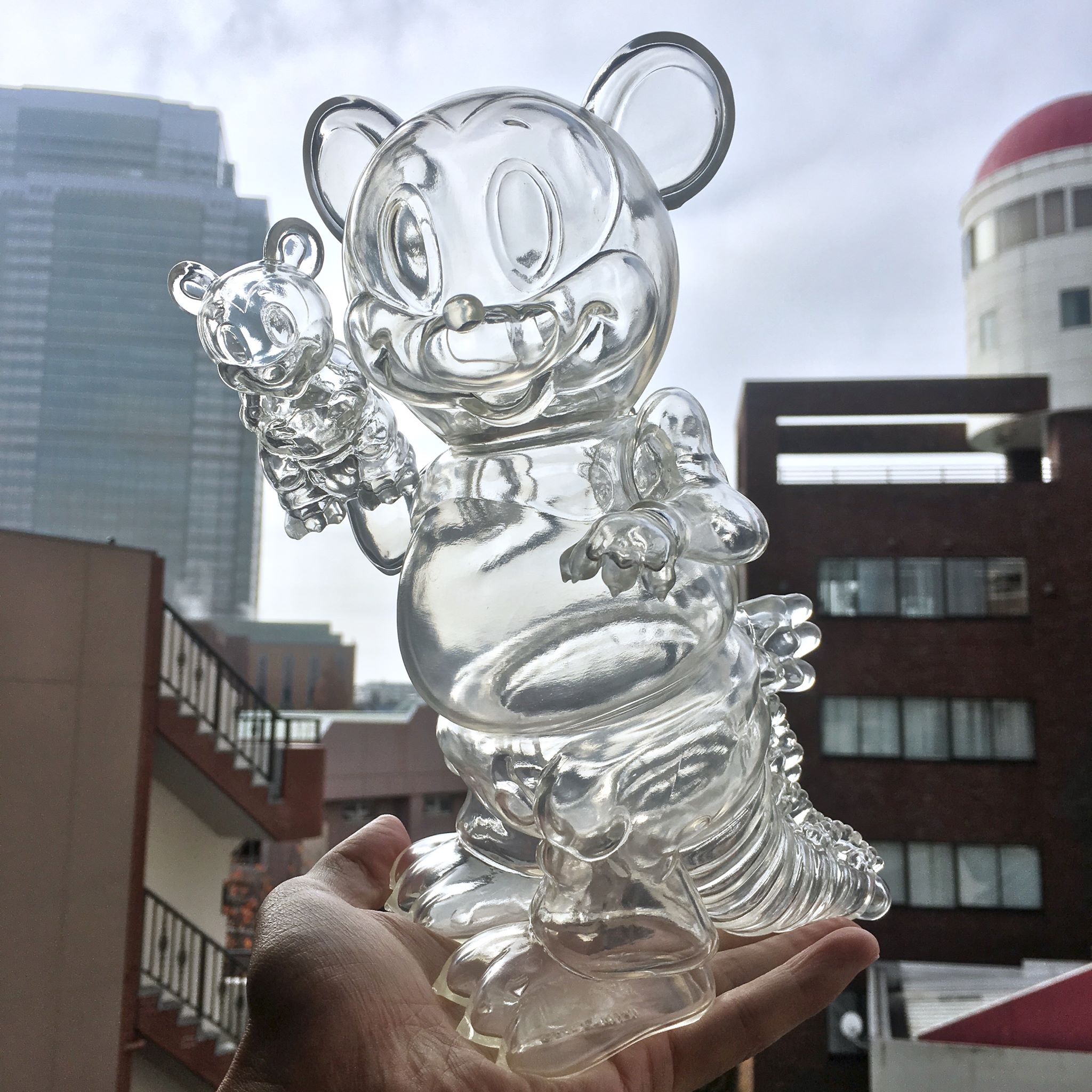 Ron English x BlackBook Toy( ロン・イングリッシュ)　Mousezilla Stealth with mini